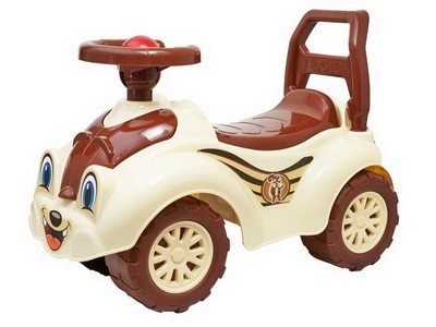 Автомобиль для прогулок бежевый