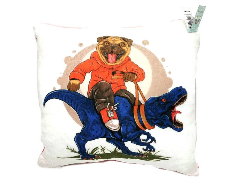 Подушка-игрушка Собака/динозавр VAP-067