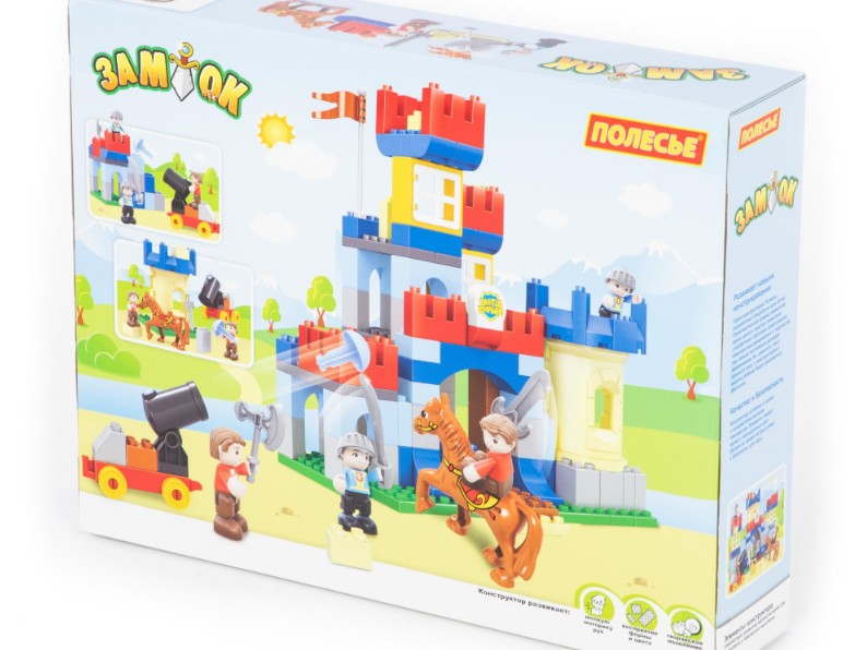 Конструктор "Макси" - "Замок" 120 эл. в коробке