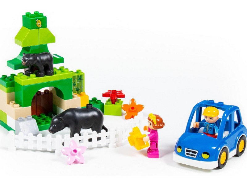 Конструктор "Макси" - "Зоопарк" 78 эл. в коробке