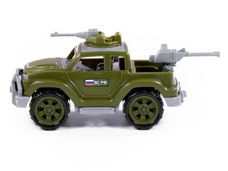 Автомобиль пикап военный "Легионер-мини" с 2-мя пулемётами в сеточке