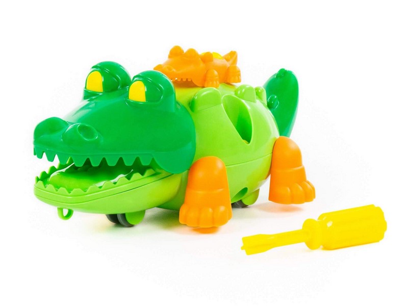 Конструктор "Крокодил" 17 эл. в пакете