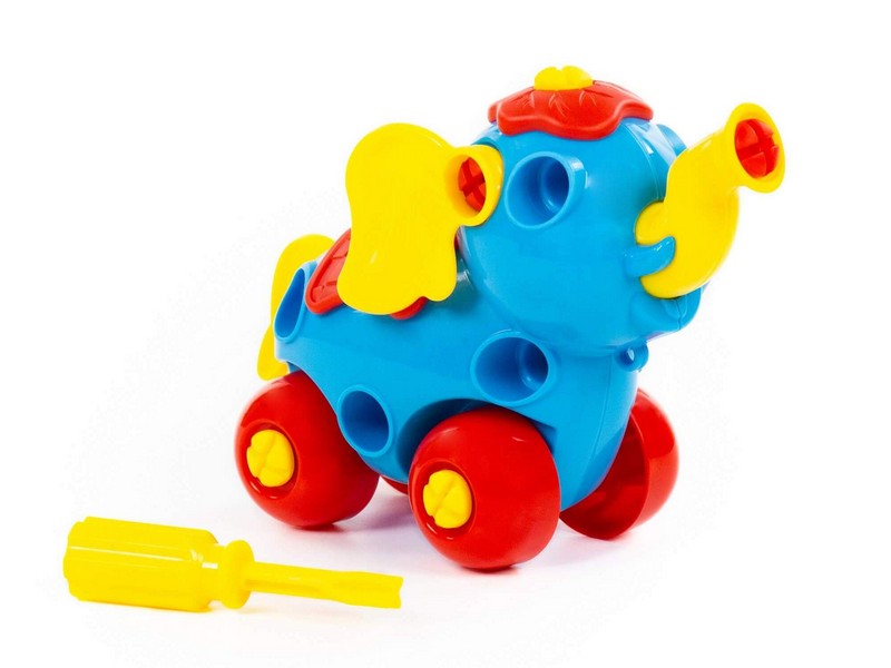 Конструктор "Слоник" 27 эл. в пакете