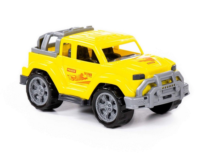 Автомобиль "Легионер-мини" жёлтый в сеточке