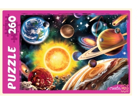 Купить оптом ПАЗЛЫ 260 элементов. МИР КОСМОСА в Луганске