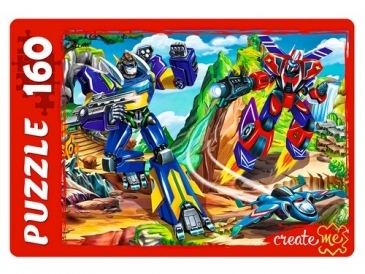 ПАЗЛЫ 160 элементов. МИР ТРАНСФОРМЕРОВ №9