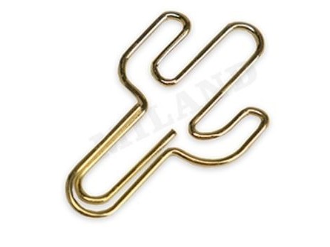 Набор закладок-скрепок КАКТУС 8 шт ЗК-4527