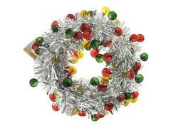 38922 [78830]Новогодний венок "РАЗНОЦВЕТНЫЕ ИГРУШКИ" 40см 78830