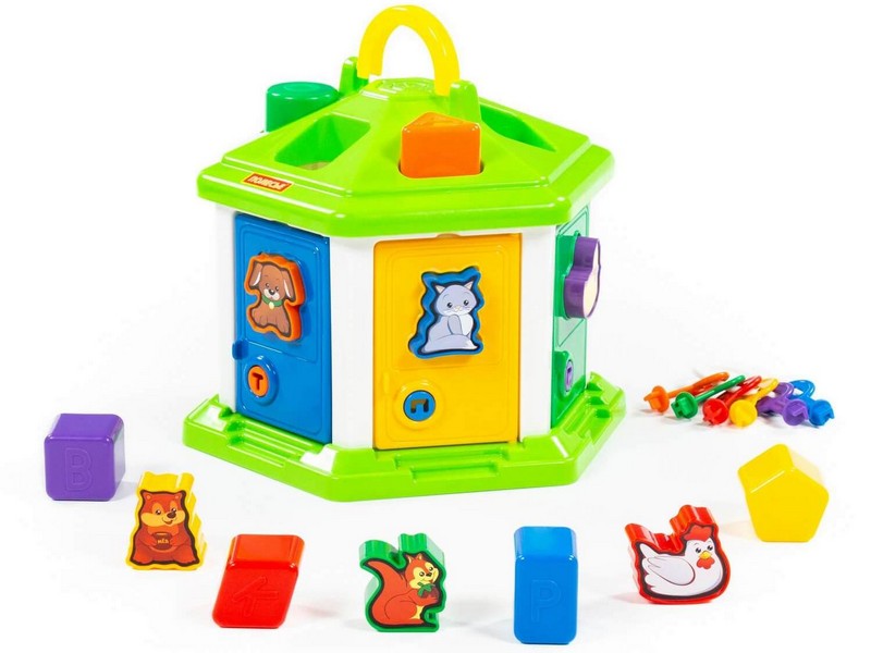 Логический домик №2 в сеточке