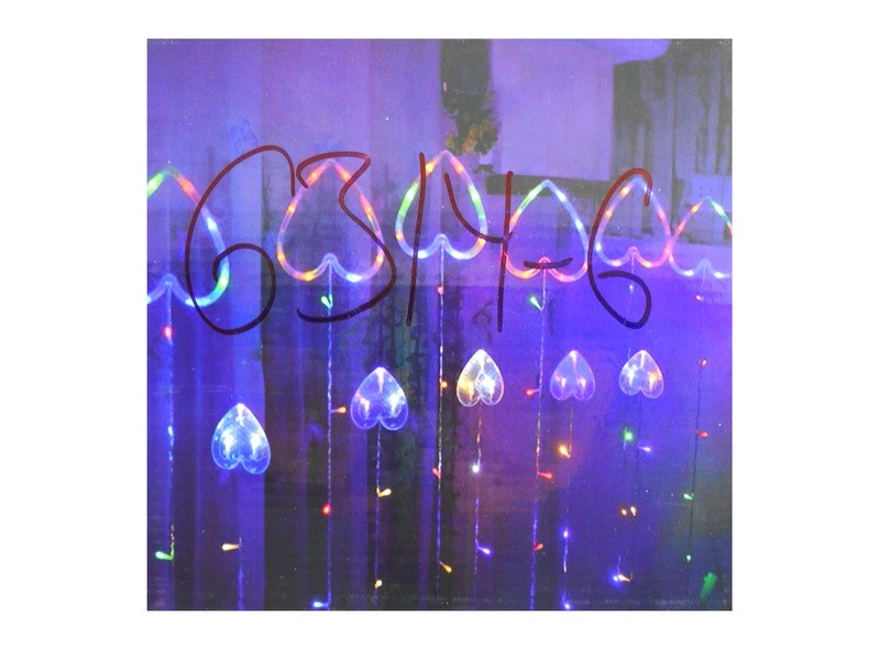 Гирлянда штора Сердце 138L LED в кор. 63/4-6