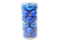 39324 [60-2]Набор шаров мат., глян., люр. 3,5 см (24шт/уп) 60-2