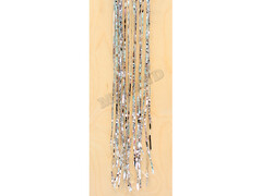 39959 [НУ-6495]Дождик серебро "МЕРЦАЮЩИЕ ОГНИ" 1,5м (КРАТНО 10) НУ-6495