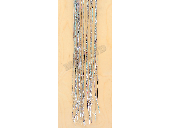 Дождик серебро "МЕРЦАЮЩИЕ ОГНИ" 1,5м (КРАТНО 10) НУ-6495