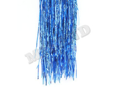 39960 [НУ-6497]Дождик синий "МЕРЦАЮЩИЕ ОГНИ" 1,5м (КРАТНО 10) НУ-6497