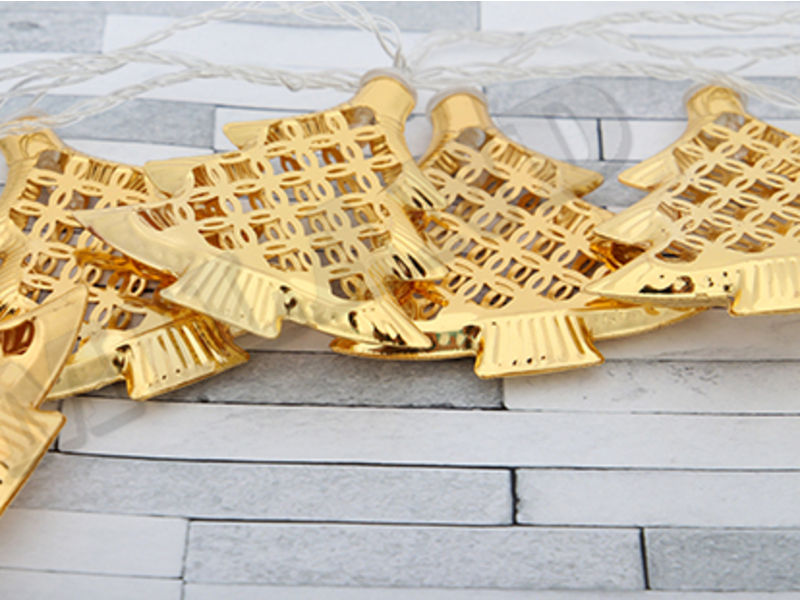 Гирлянда с насадками «ЕЛОЧКА» 4м (прозрачная нить, 20 ламп, желтый) НЛ-8333