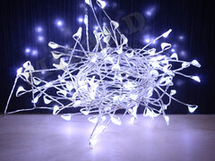 Гирлянда-проволока 2 м, 100 белых ламп НУ-1012