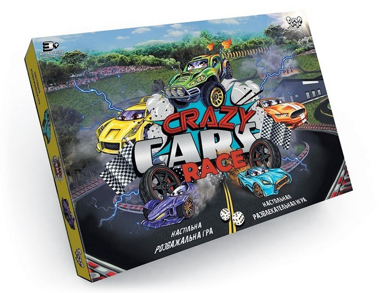 Настольная игра серии «Crazy Cars Race»