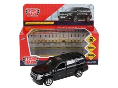 Технопарк. Машина «CHEVROLET TAHOE» металл. инерц. 12 см (открыв. двери, багажник) черный