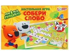 40760 []Настольная игра «Собери слово. Ми-ми-мишки» 125 фишек в кор.