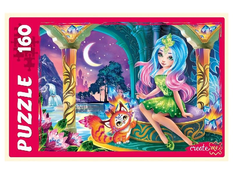 ПАЗЛЫ 160 элементов. МАГИЧЕСКАЯ ФЕЯ №3