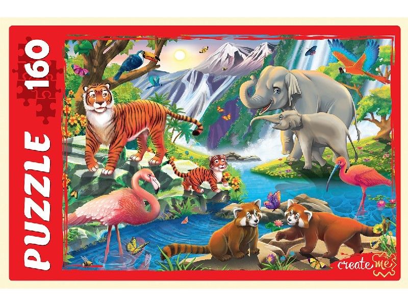 ПАЗЛЫ 160 элементов. ЖИВОТНЫЙ МИР №4