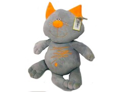 Кот Батон серый 27см 202012/13/27-2