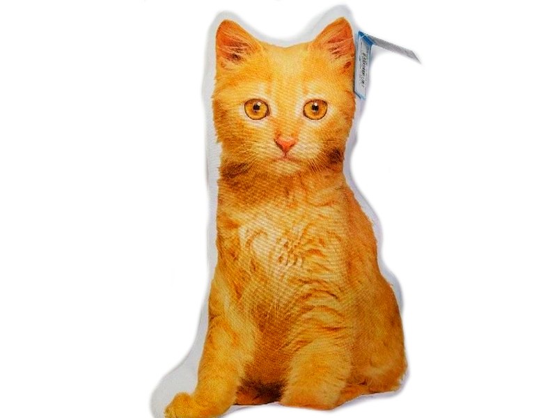 Купить оптом Подушка-игрушка Кошка Ангорская 33см FPА-001 в Луганске