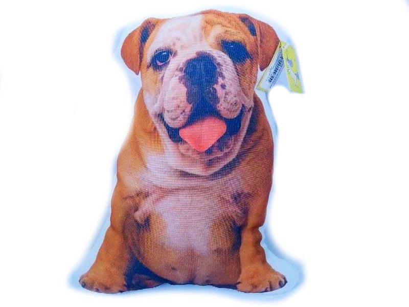 Подушка-игрушка Собака Бульдог 28см FPА-205