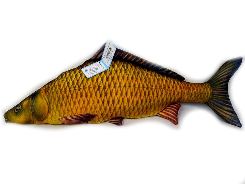 Купить оптом Подушка-игрушка Рыба Сазан 50см FPA-301 в Луганске