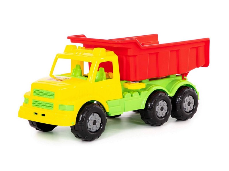 Автомобиль-самосвал "Буран" №1 жёлто-красный