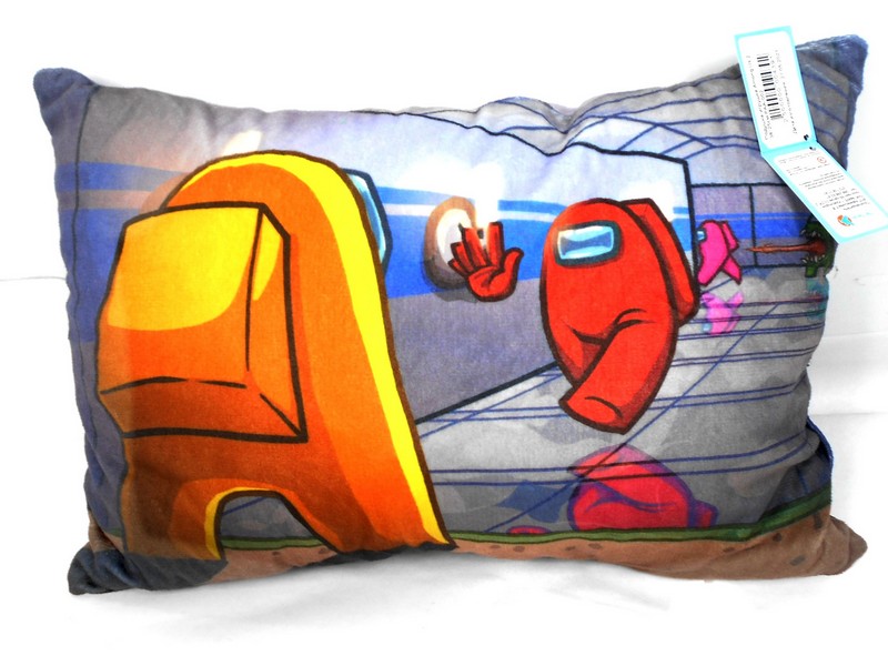 Купить оптом Подушка-игрушка Among Us 2 38*25см PAA-002 в Луганске