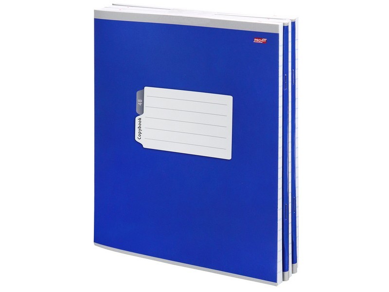 Тетрадь 48 л ЛИНИЯ "СИНЯЯ КЛАССИКА" (цвет. мелов. обл.)