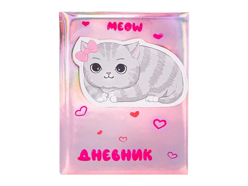 Дневник школьный 48л. МЯУ со съемным кошельком (кожзам) Д48-1375