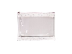 Папка для тетрадей А4+А5 БЕЛАЯ (ПВХ, молния сверху) ПТ-5900