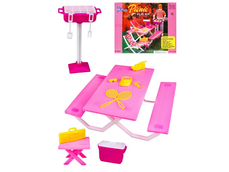 Набор мебели "ПИКНИК" 22*18*4 см в кор. 255150