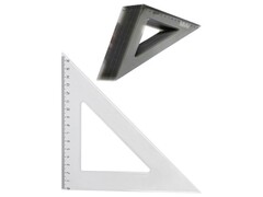 Треугольник ПРОЗРАЧНЫЙ ТОНИРОВАННЫЙ 16 см Л-6208