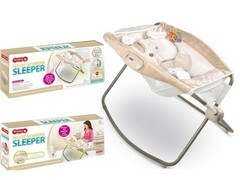 Люлька для новорожденных с вибрацией на бат. Max 11,3 кг. в кор. 68017
