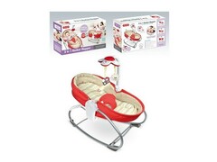 Люлька для новорожденных 3 в 1 на бат. (свет, звук, вибро, мобиль) max 18 кг. в кор. 68149