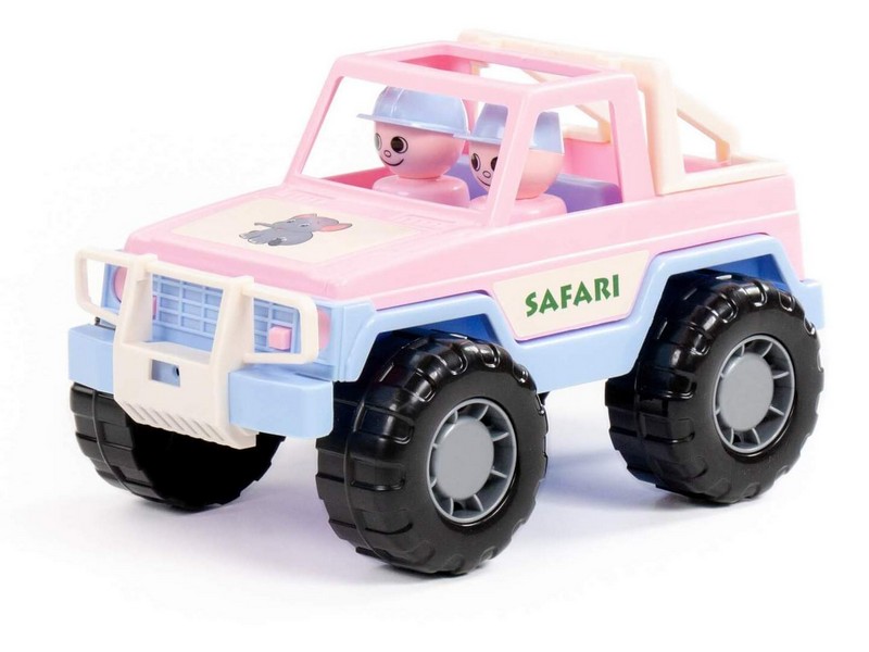 Автомобиль-джип "Сафари" розовый