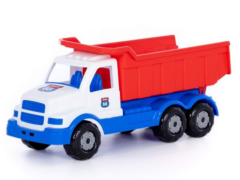 Автомобиль-самосвал "Сталкер" бело-синий