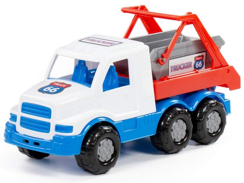 Автомобиль коммунальная спецмашина "Гоша" бело-синяя