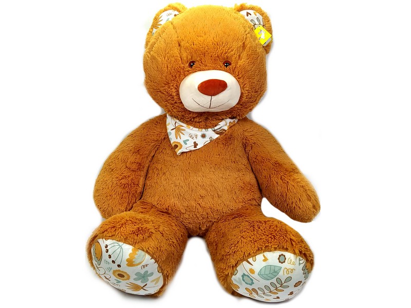 Купить оптом Медведь Рик 55см рыжий 202106/55-1 в Луганске