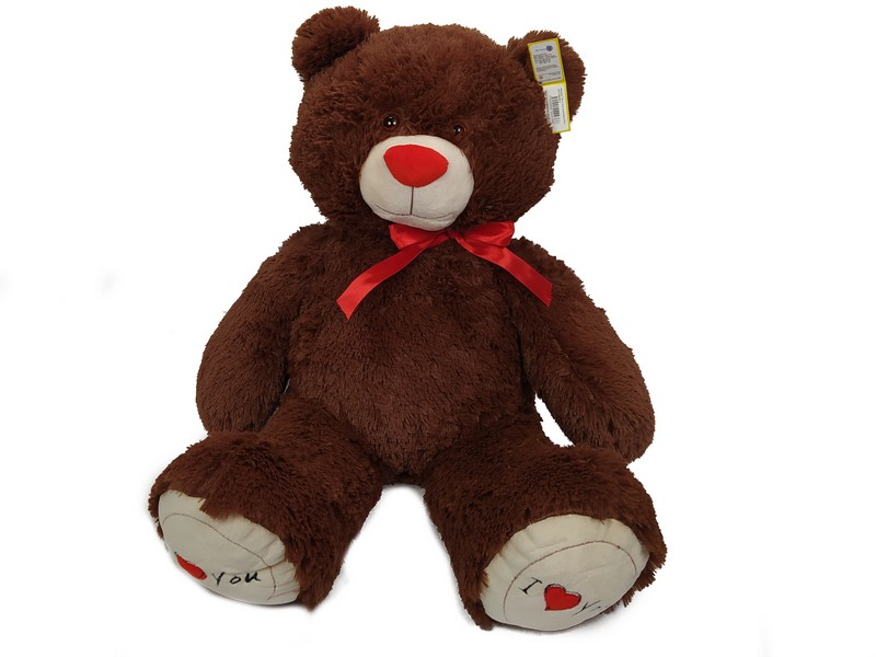 Купить оптом Мишка Тим Love 45см шоколад 202108/45-2 в Луганске