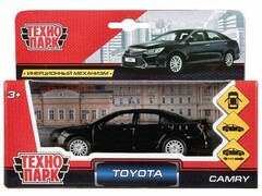 45892 [CAMRY-BK]Технопарк. Машина "TOYOTA CAMRY" металл. инерц. 12 см (открыв. двери, багажник) черный