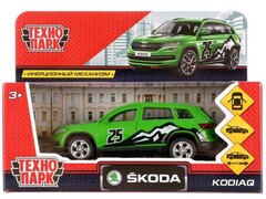 45906 [KODIAQ-S] ТЕХНОПАРК МАШИНА SKODA KODIAQ СПОРТ МЕТАЛЛ. ИНЕРЦ. 12СМ (ОТКРЫВ. ДВЕРИ) В КОР.