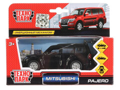 Технопарк. Машина «MITSUBISHI PAJERO» металл. инерц. 12 см (открыв. двери, багажник)