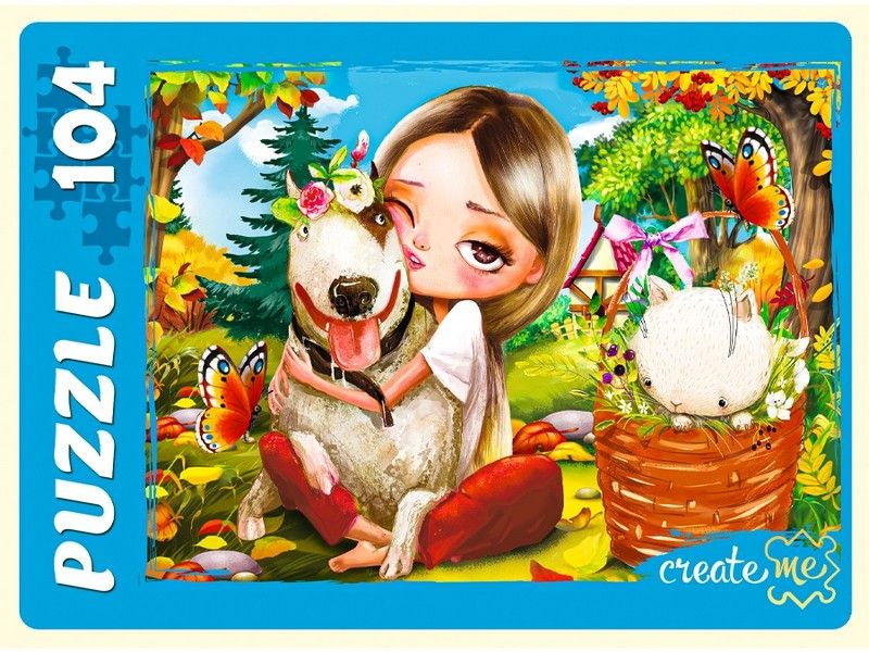 ПАЗЛЫ 104 элемента. ДРУЗЬЯ В ЛЕСУ