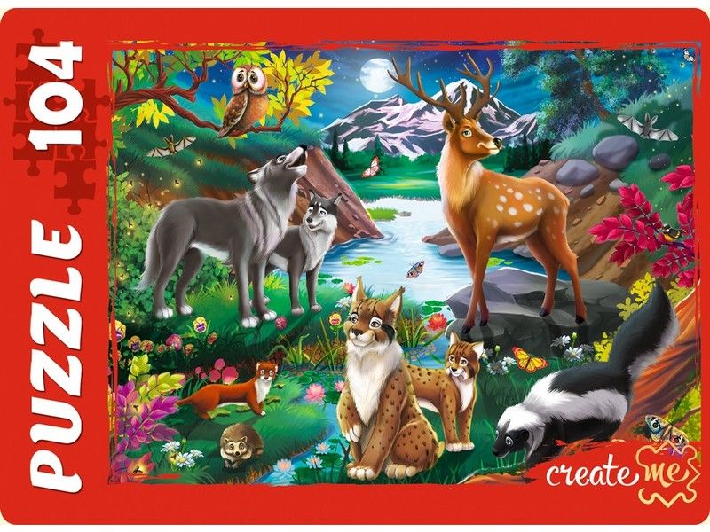 ПАЗЛЫ 104 элемента. ЖИВОТНЫЙ МИР №5
