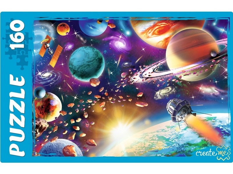 ПАЗЛЫ 160 элементов. КОСМОС №4