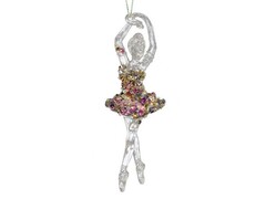 47007 [86856]Подвеска елочная ТАНЦОВЩИЦА 14см 86856